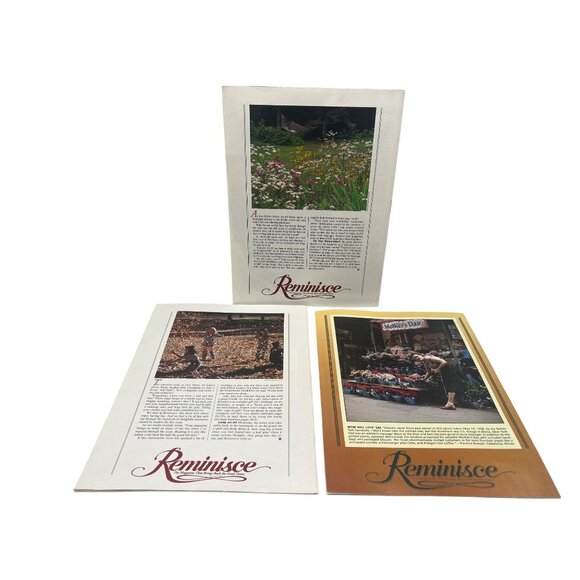 Vintage 3 Reminisce Magazines 1990s Nostalgia Americana 1992 2006 Reiman Media - Picture 2 of 10